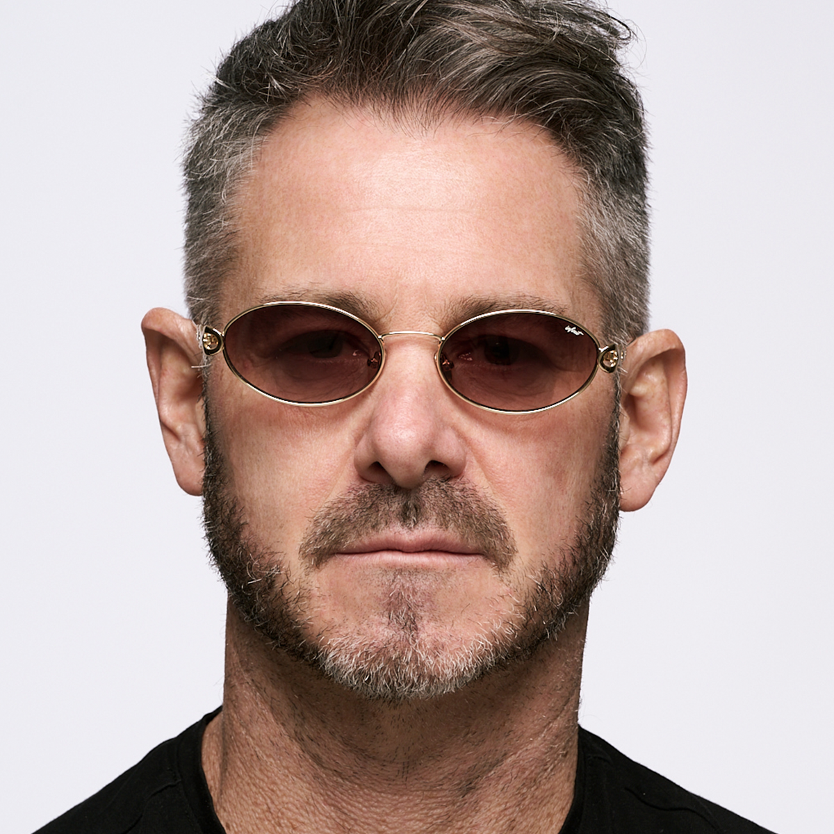 Anteojos de Sol - Namib Dorado Lente Marron Degrade