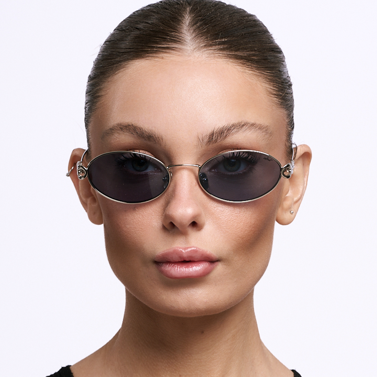 Anteojos de Sol - Namib Plateado Lente Azul