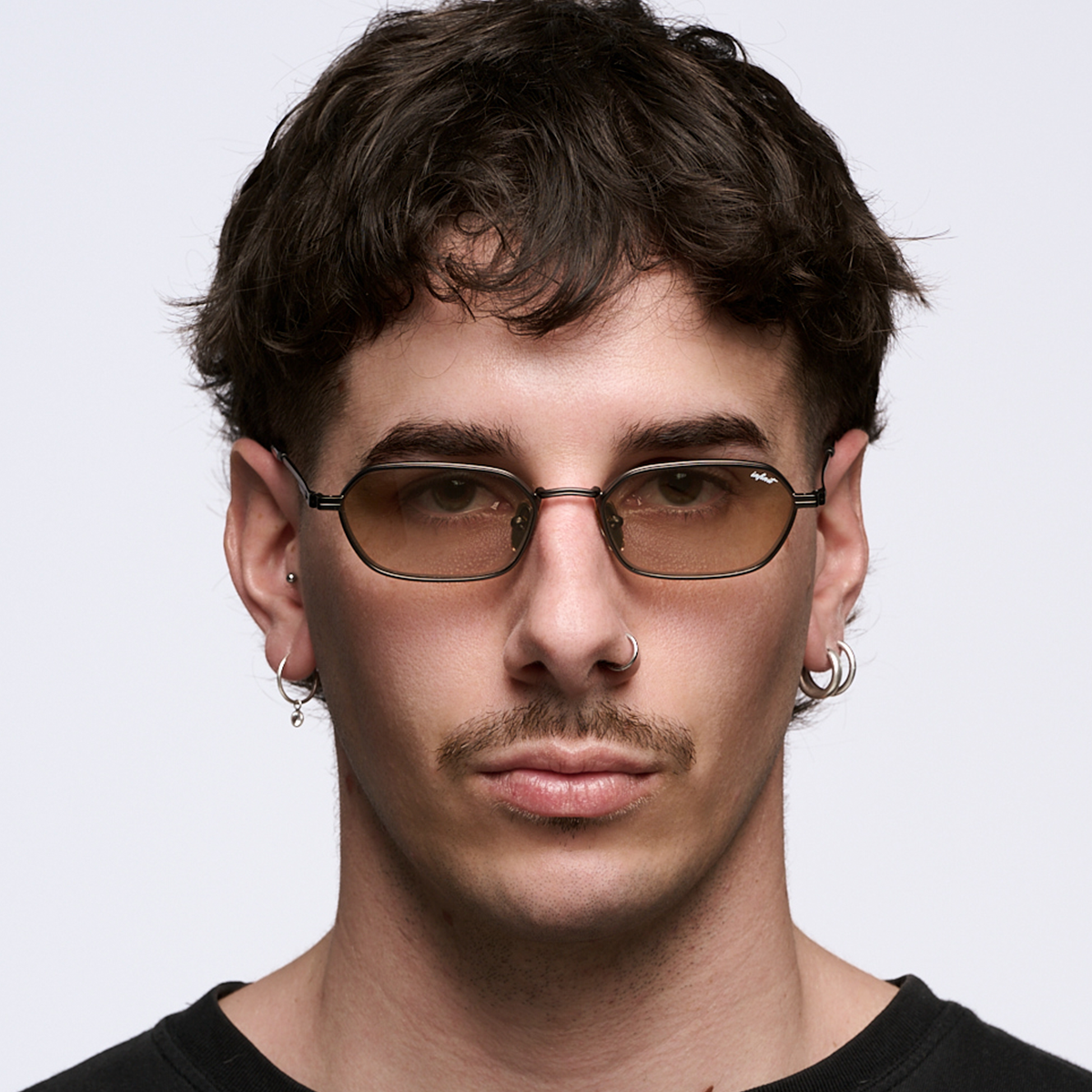 Anteojos de Sol - Naoki - Gris - Lente Verde