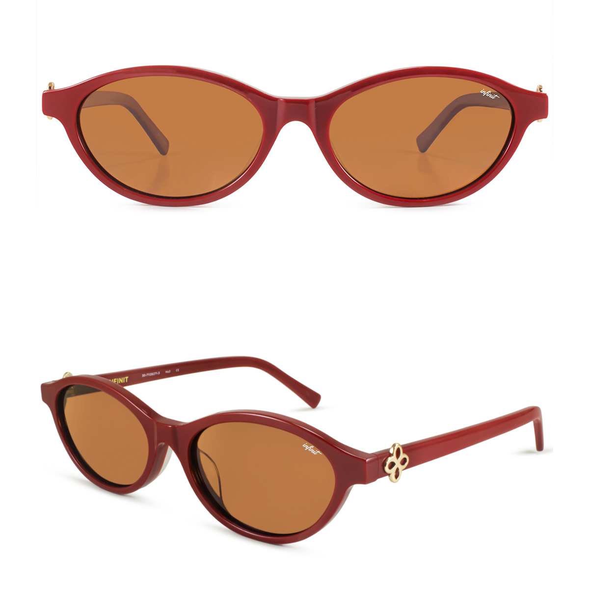 Anteojos de Sol - Naomi Bordo Lente Marron