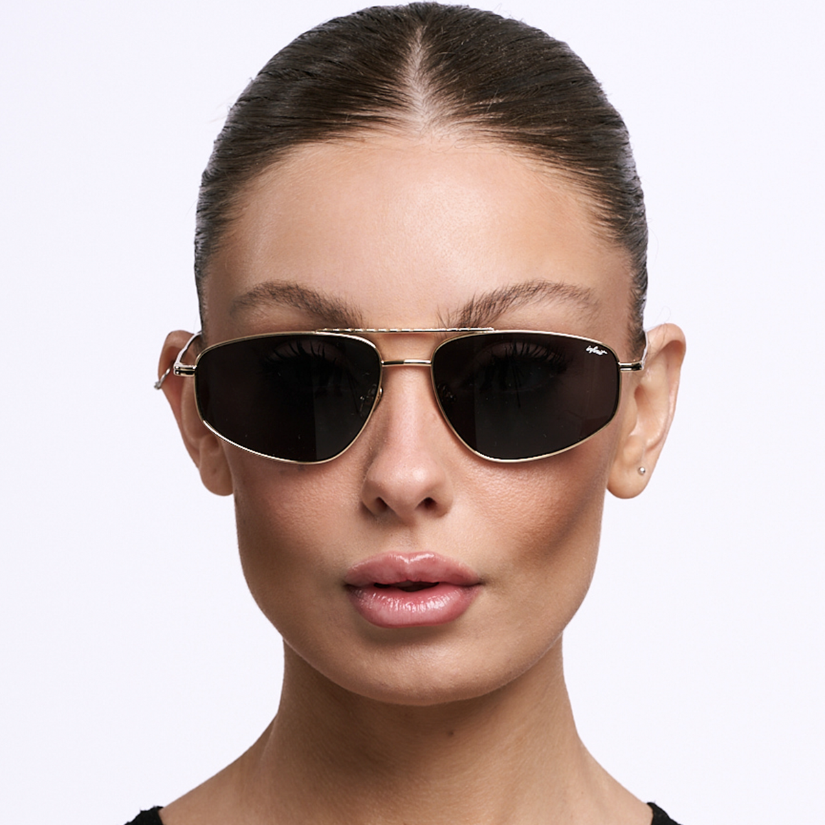 Anteojos de Sol - Pierre Dorado Lente Gris