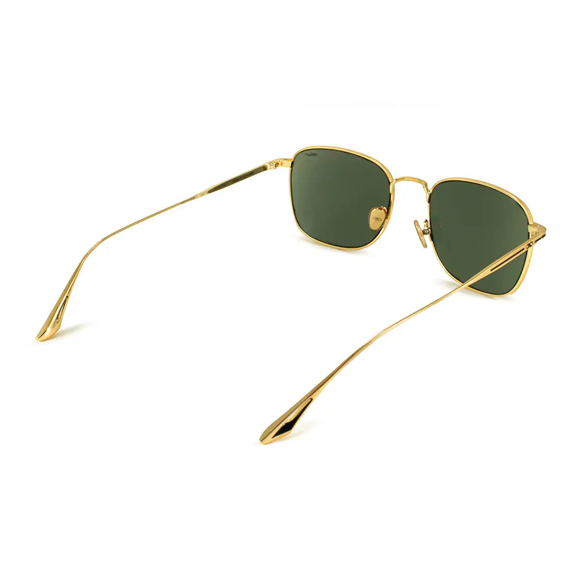 Anteojos de Sol - Secchia Dorado Lente Verde