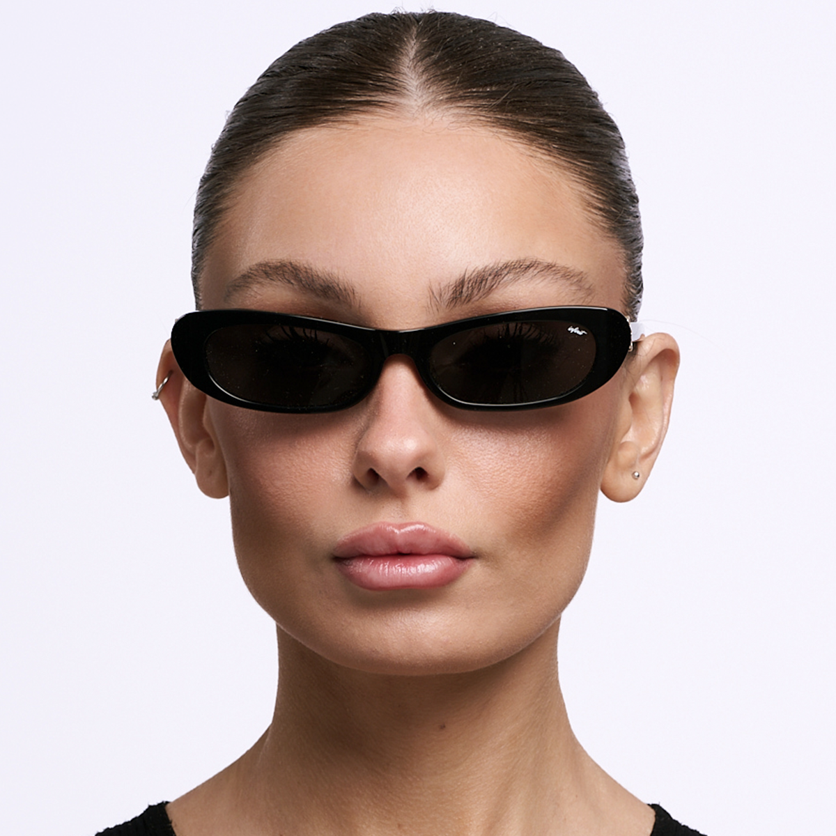 Anteojos de Sol - Trinity Negro Lente Gris