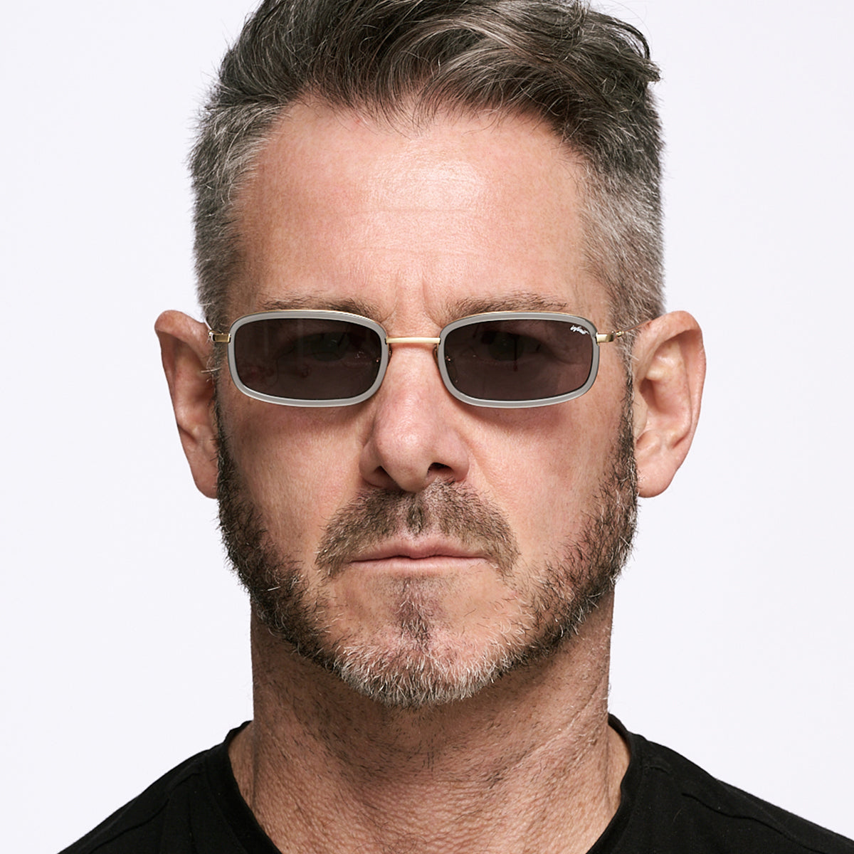 Anteojos de Sol - Tyler - Gris Perlado - Lente Gris