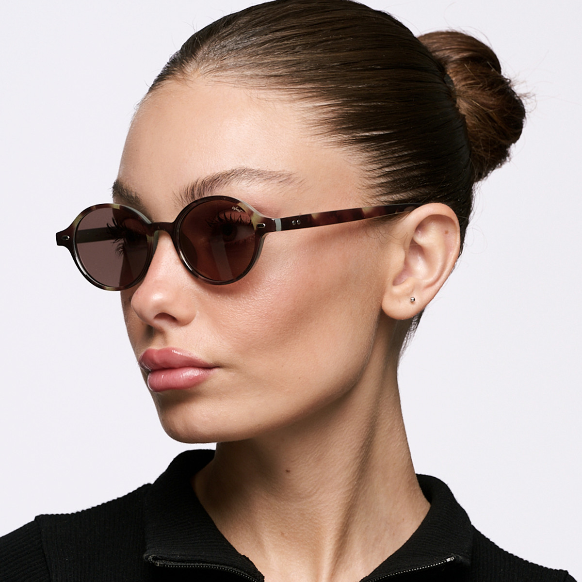 Anteojos de Sol - Vizu Carey Gris Lente Tea